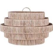 Furnilux-Grote Hanglamp PULAU Ø65 cm – Handgemaakte Plafondlamp van Na...