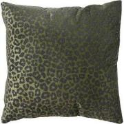 Dutch Decor SURI - sierkussen 45x45 cm - dierenprint - Chive - groen -...