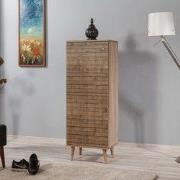 Schoenenkast Filinta Sonoma Eik Latjes Melamine 50x135x38 cm