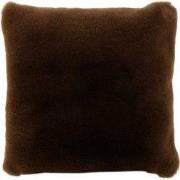 Unique Living | Kussen Lonne 45x45cm bison brown | Kussen woonkamer of...