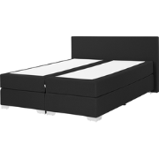 PRESIDENT  - Boxspringbed - Zwart - 160 x 200 cm - Polyester