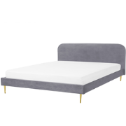 FLAYAT - Tweepersoonsbed - Goud - 180 x 200 cm - Fluweel