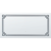 AVRANCHES - LED-spiegel - Zilver - Glas