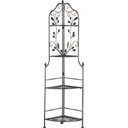 SIDERNO  - Tuinkast - Zwart - Metaal