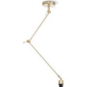 Klassieke verlichtingspendel Shift voor lampenkap - Messing - 35/35/80...