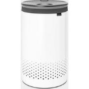 Wasbox, 60 liter, kunststof deksel - White