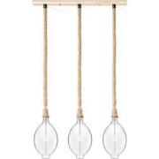 Home sweet home touw hanglamp Leonardo 3l Oval - helder