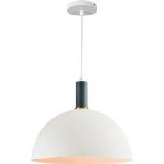 QUVIO Hanglamp wit en blauw - QUV5087L-BLUE/WHITE