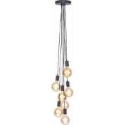 Hanglamp Oslo - Zwart - 35x35x150cm - 7L