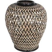 Anne Lighting - tafellamp - Maze - naturel - bamboe metaal - Ø 30cm - ...