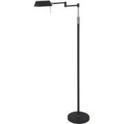 Mexlite - vloerlamp - Karl - zwart - glas metaal - design lamp - LED -...