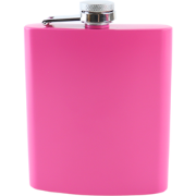 HIXA Heupfles - Roze - Flacon - Veldfles - RVS - Drinkfles - Platvink ...