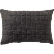 Dutch Decor REZA - Sierkussen 40x60 cm - Charcoal Gray - antraciet - D...
