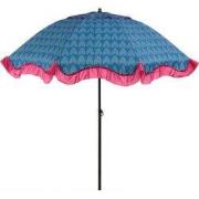 Edelman Mitchell parasol hart blauw - Ø220 x 238 cm