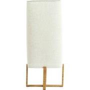 Light & Living - Tafellamp WYN - Ø21.5x50.5cm - Bruin