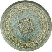 Dutchbone Bodega Rond Vloerkleed Groen 175'