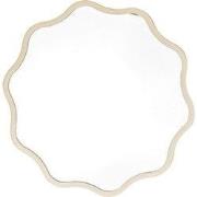 Make up Mirror - Round - Sand - 25x1x25cm