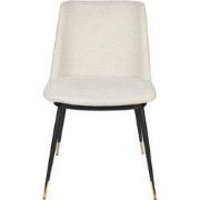 Eetkamerstoel Lionel Beige - Giga Meubel - Set van 2