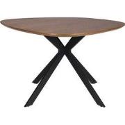 Eettafel Naturel - Organisch Rond - 110x110x75cm - Chase