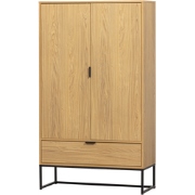 WOOOD Silas 2-Deurs Kast - Eiken - Melamine - 149x85x36