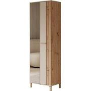 Meubella - Halkast Bahia - Beige - 60 cm - Met spiegel