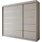 Meubella - Kledingkast Eagle - Beige - 250 cm