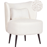 OTSBY - Fauteuil - Crème - BouclÃ©