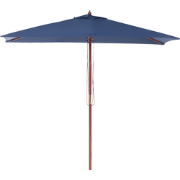 FLAMENCO - Parasol - Marineblauw - 195 cm - Polyester