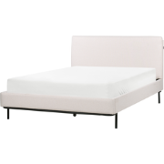 CORIO - Tweepersoonsbed - Crème - 140 x 200 cm - Polyester