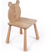 Kinderstoel met berenrugleuning L30 cm - MAEL