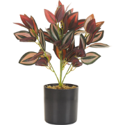 TRADESCANTIA - Kunstplant - Rood - Synthetisch materiaal