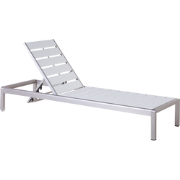 NARDO  - Strandstoel - Gebroken wit - Aluminium