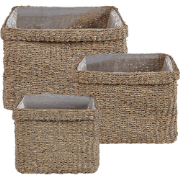 RIVULINE - Bloempot binnenbak - Natuurlijk - Zeewier