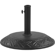 CAPACI - Parasolvoet - Zwart - Beton