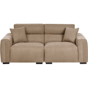 FAUSKAN - Driezitsbank - Lichtbruin - Polyester