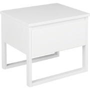 GIULIA - Bijzettafel - Wit - Dennenhout