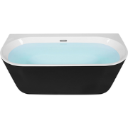 HARVEY - Badkuip - Zwart - 80 x 170 - Acryl