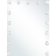 LUCENAY - LED-spiegel - Zilver - IJzer