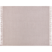 BERE - Bedsprei - Pastelroze - 220 x 240 cm - Katoen