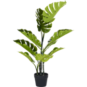 MONSTERA PLANT - Kunstplant - Groen - 94 cm - Synthetisch