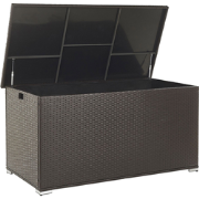 MODENA - Kussenbox - Donkerbruin - 155 cm - PE rotan