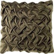 Dutch Decor MIRA - kussenhoes 45x45 cm - 3D-vlechtpatroon - Mayfly - g...