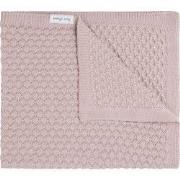 Baby's Only Gebreide ledikantdeken - Baby deken Sky-Chunky - Oud Roze