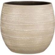 Mica Decorations Alentejo Bloempot - 30x30x28 cm - Terracotta - Beige