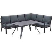 Garden Impressions Senja lounge dining set 3-delig rechts - mystic gre...