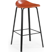 Barkruk van leer L46 cm - ROCKIE