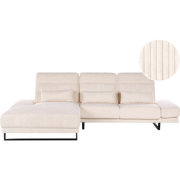 IKAST - Hoekbank - Beige - Rechtszijdig - Corduroy