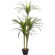 DRACAENA ANITA - Kunstplant - Groen - Synthetisch materiaal