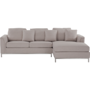 OSLO - Hoekbank - Beige - Linkerzijde - 270 cm - Polyester