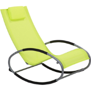 CAMPO - Strandstoel - Limegroen - Staal